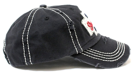 “Talk Southern To Me” Distressed Vintage Cap