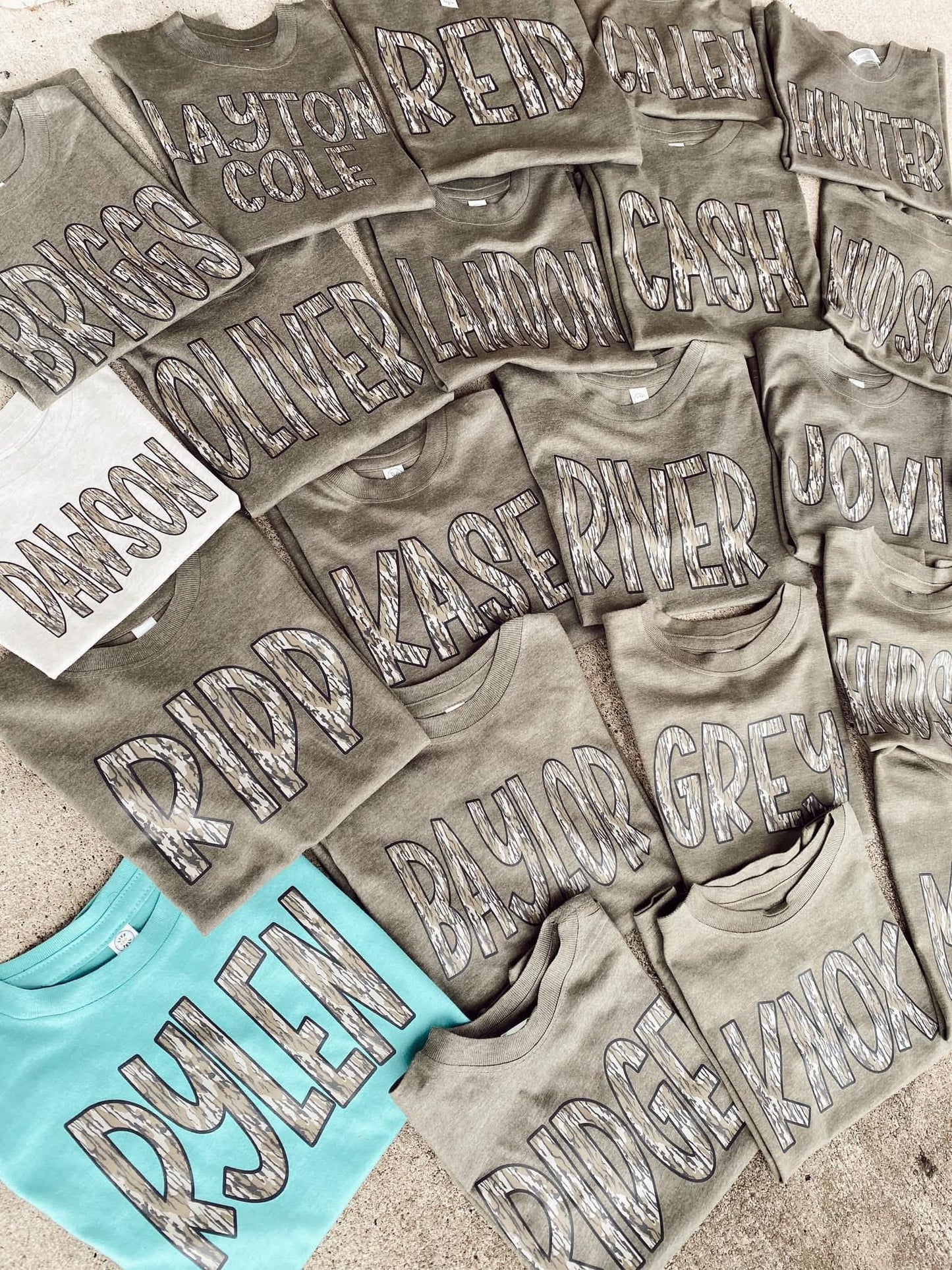 BOTTOMLAND NAME TEES