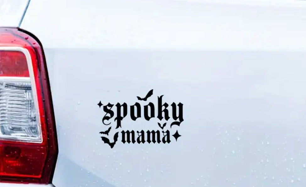 Spooky Mama Decal