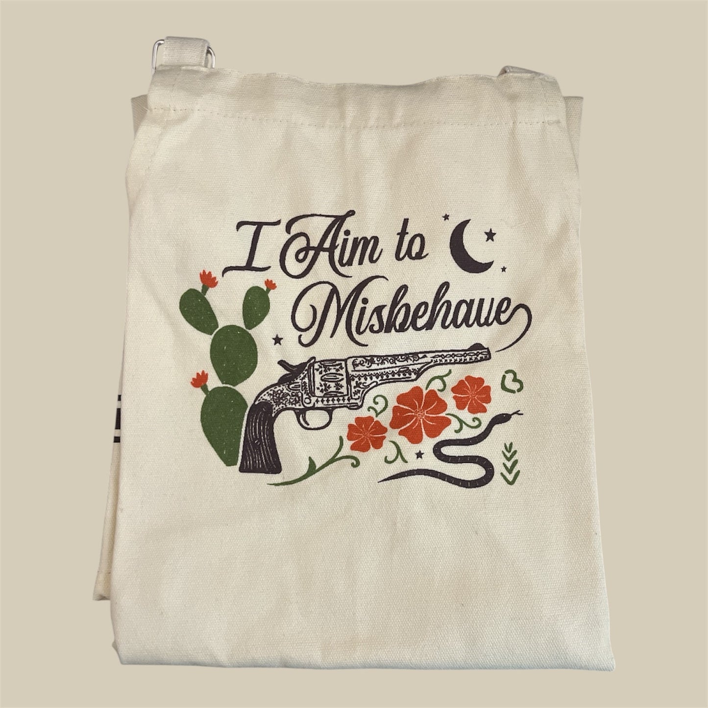 "I Aim to Misbehave" Cooking Apron