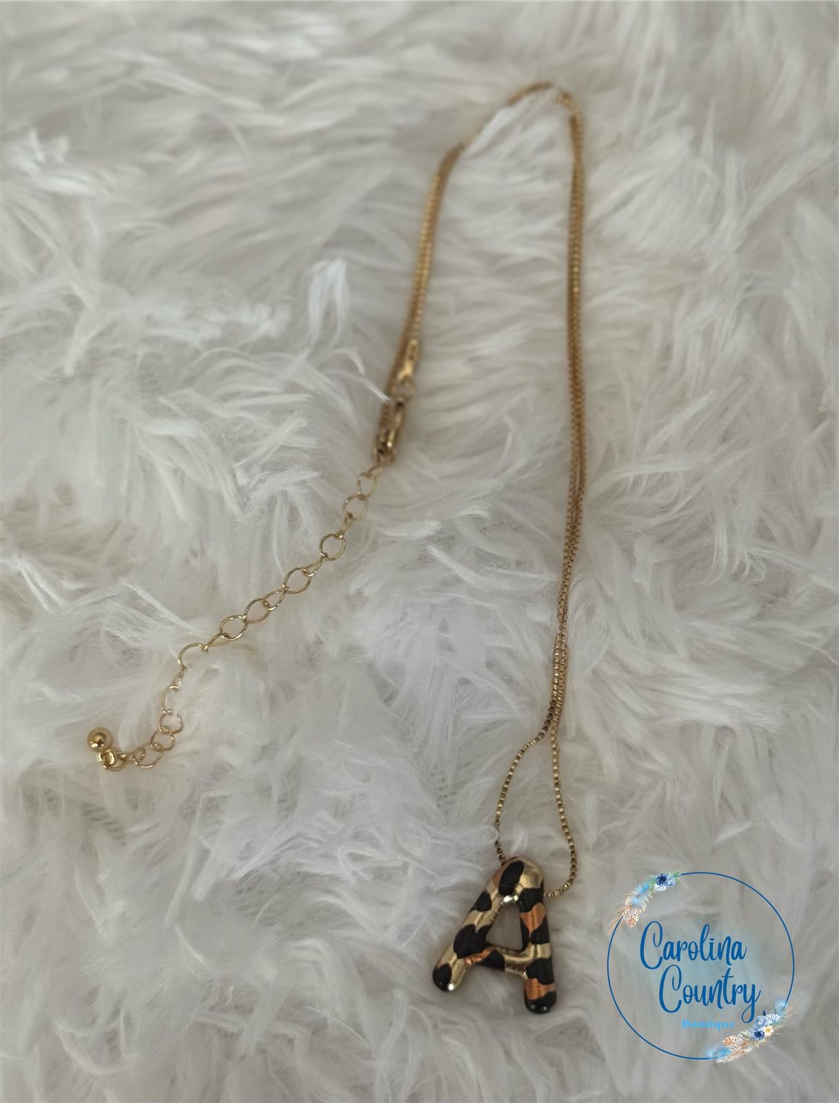 LEOPARD PRINT BUBBLE NECKLACES