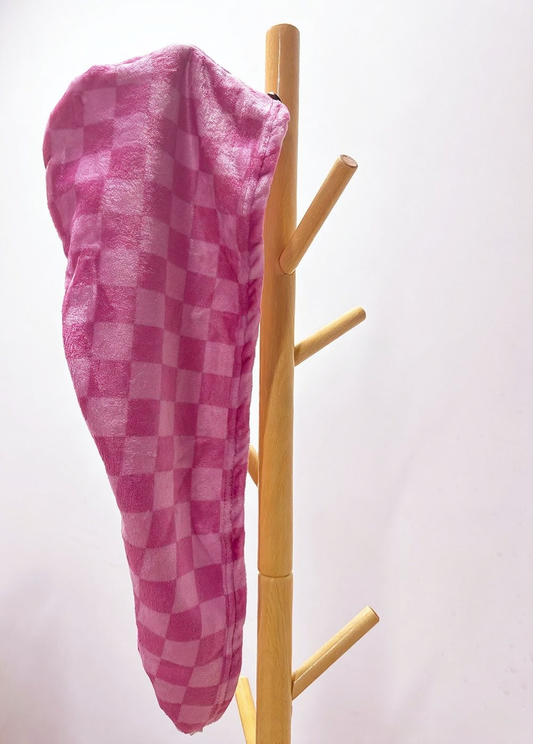 PRINTED HAIR DRYING TOWEL WRAPS