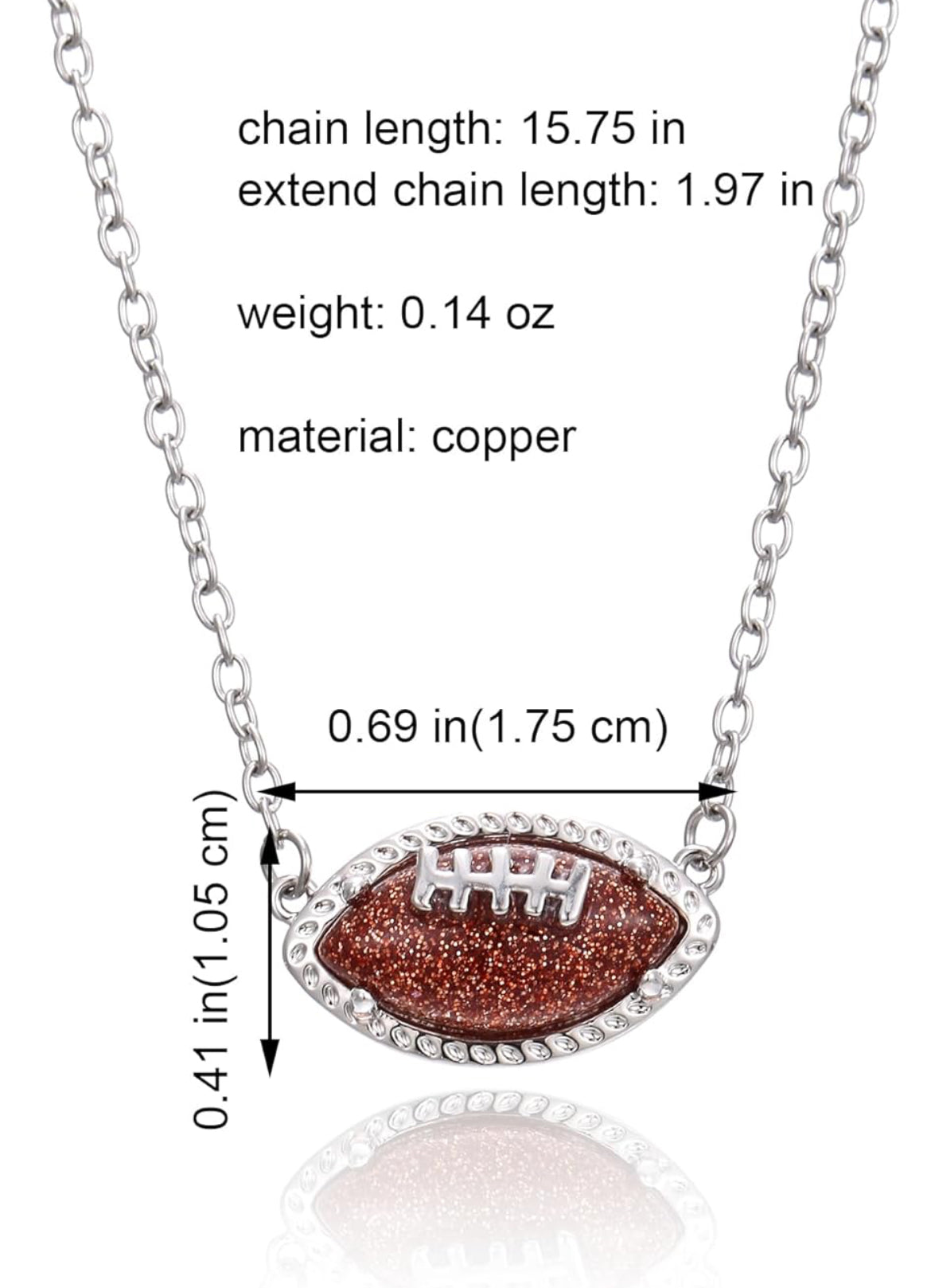 Football Necklace