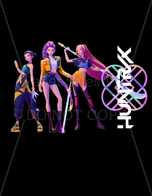 HUNTRX KPOP PNG
