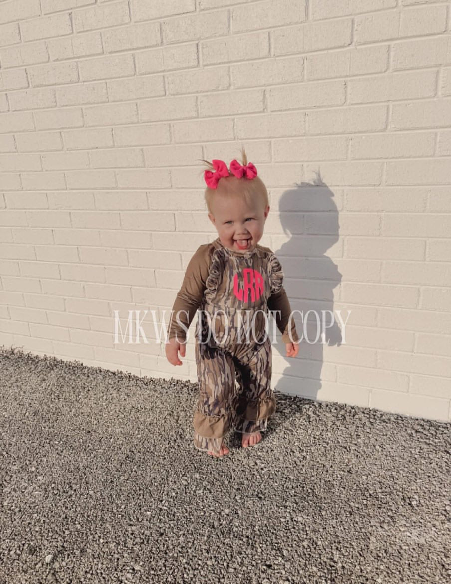 MONOGRAM SET - (Top + Overalls) -- READ ALL!!!