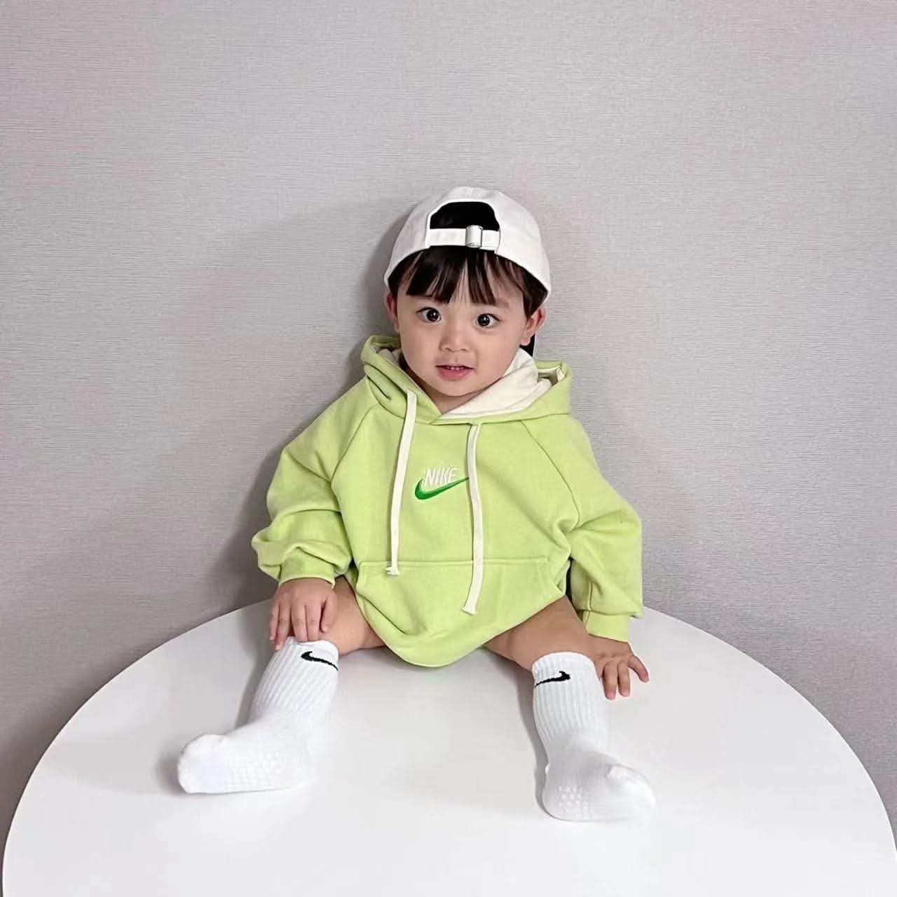 N Tricolor Hoodie - Kids