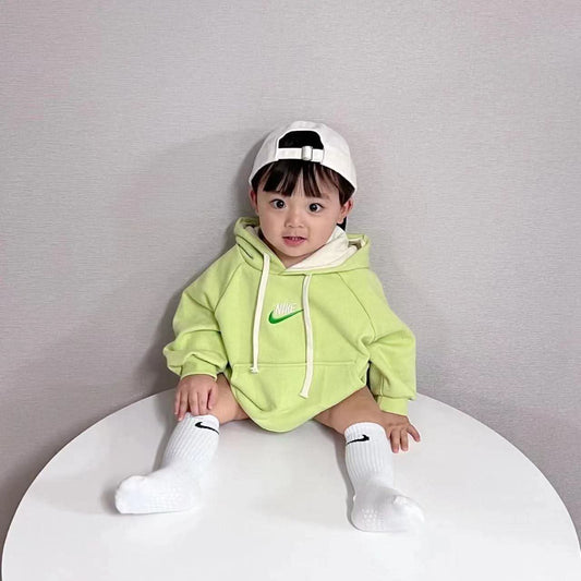 N Tricolor Hoodie - Kids