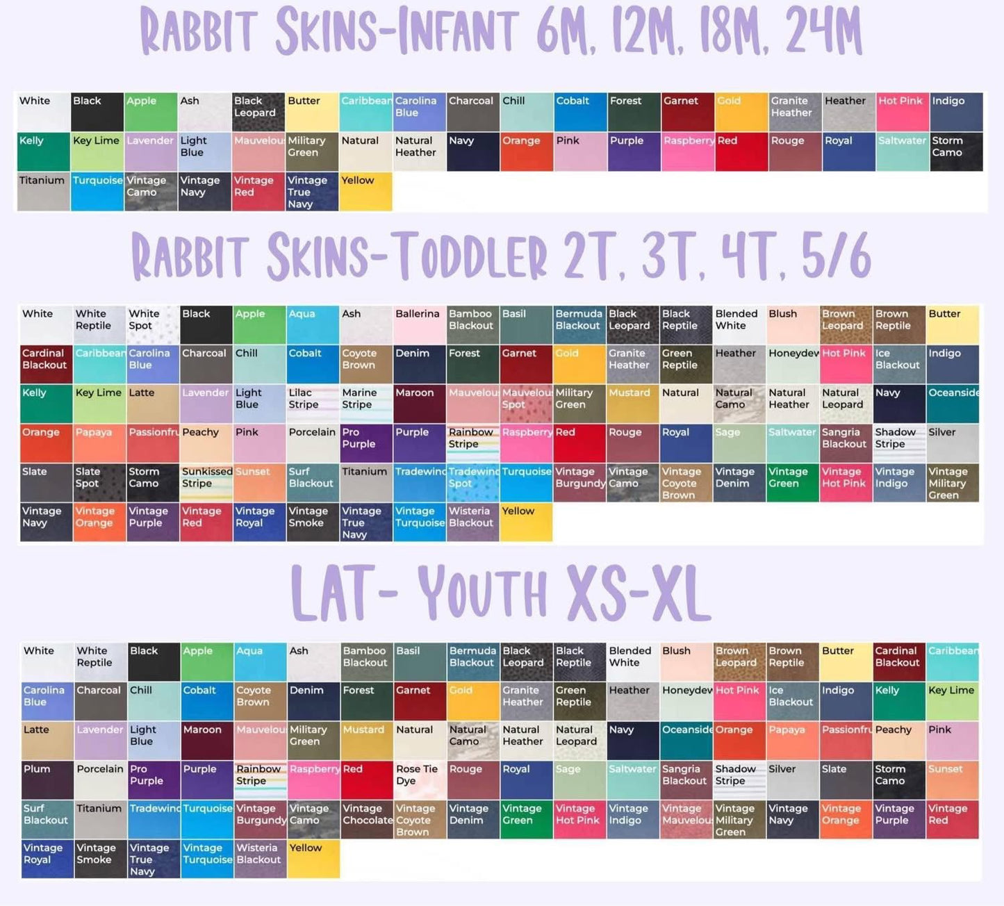 BOTTOMLAND NAME TEES