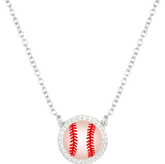 Baseball necklace