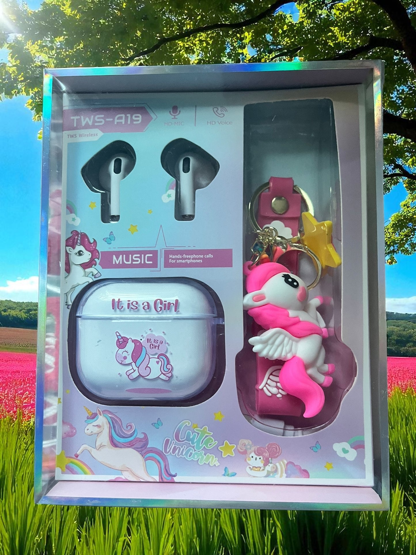 Earbud & Keychain Sets