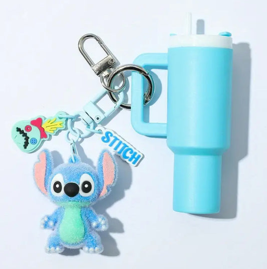 Blue Alien Keychain
