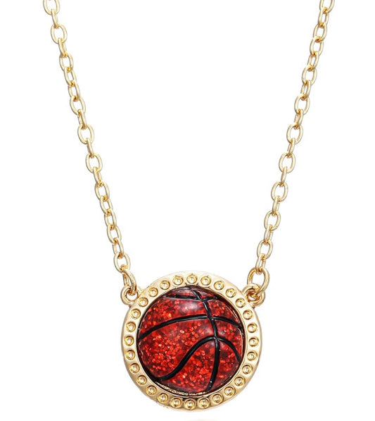 Basketball Necklace