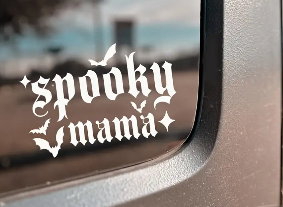Spooky Mama Decal