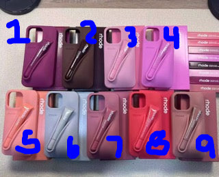 Phone Case with Lip-gloss Holder Built In (with Lip-gloss Included)