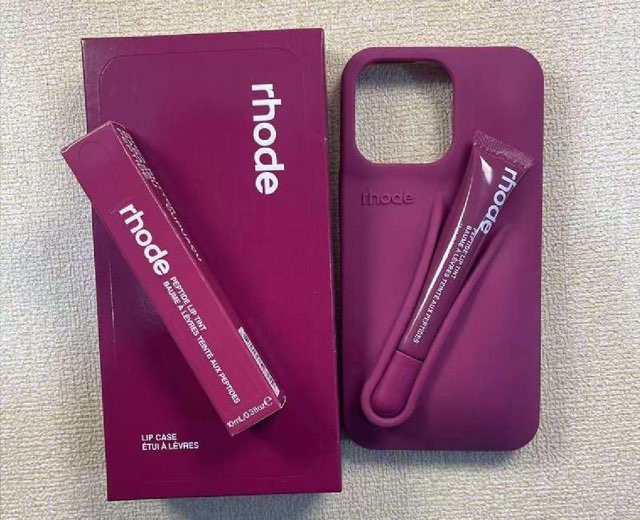 Phone Case with Lip-gloss Holder Built In (with Lip-gloss Included)