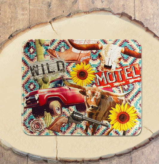 Western Themed Mouse Pad