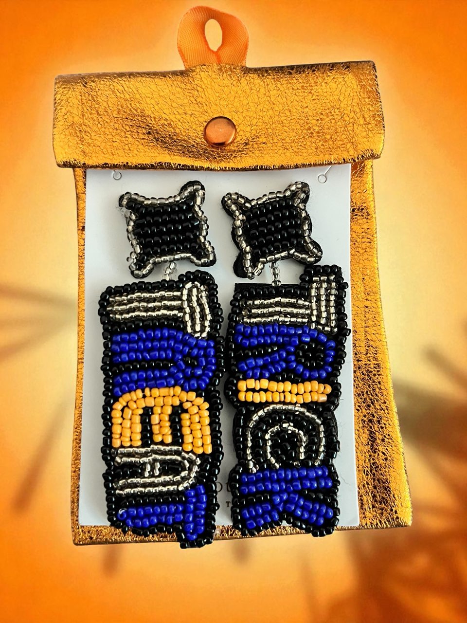 Simply Southern Trick & Treat Beaded Earrings with Pouch