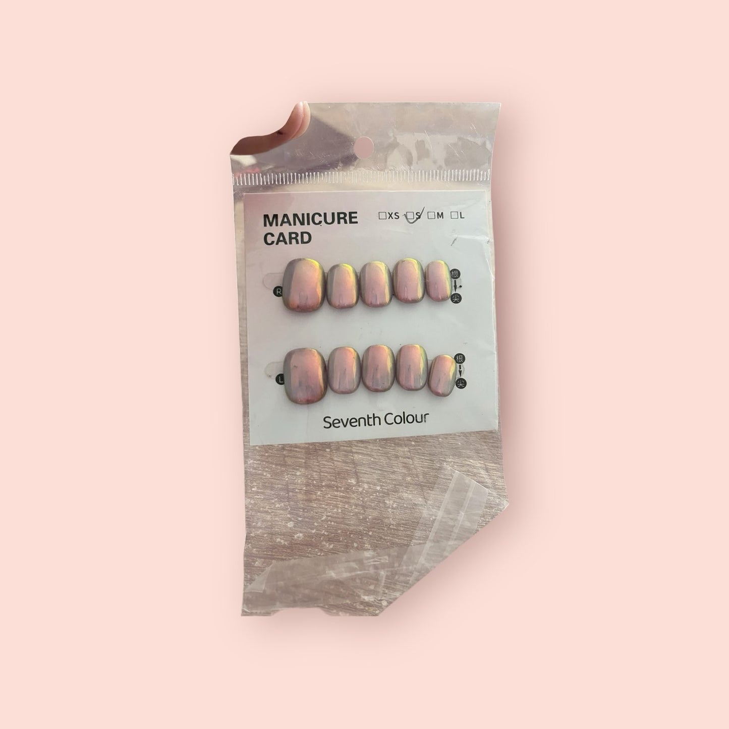 Nail Set - Chrome - Size Small