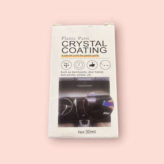 Crystal Coating for Car, Plastic Parts Refresher, Great Gloss Protection