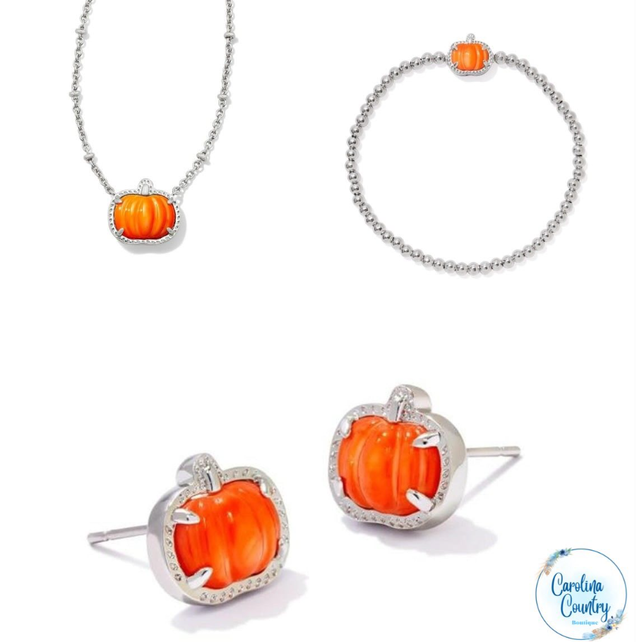 PUMPKIN NECKLACES OR JEWELRY SETS