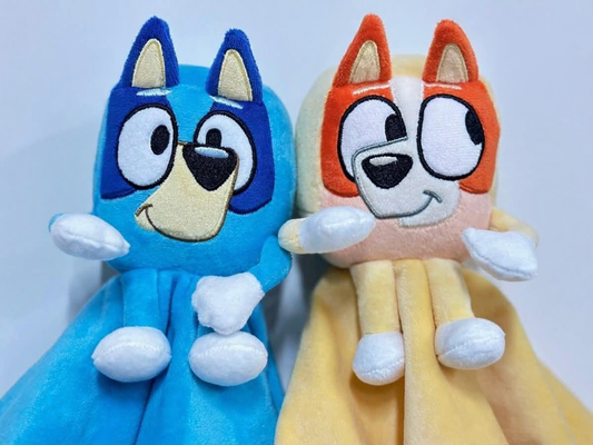 LUE DOG LOVEY SECURITY BLANKETS